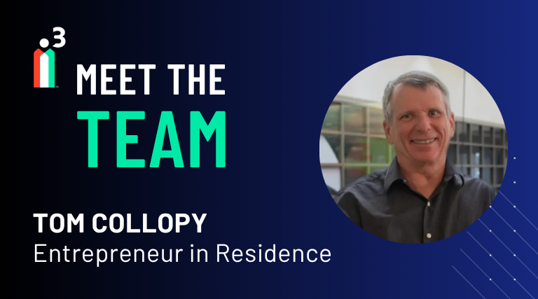Meet the Team: Tom Collopy, Entrepreneur in Residence